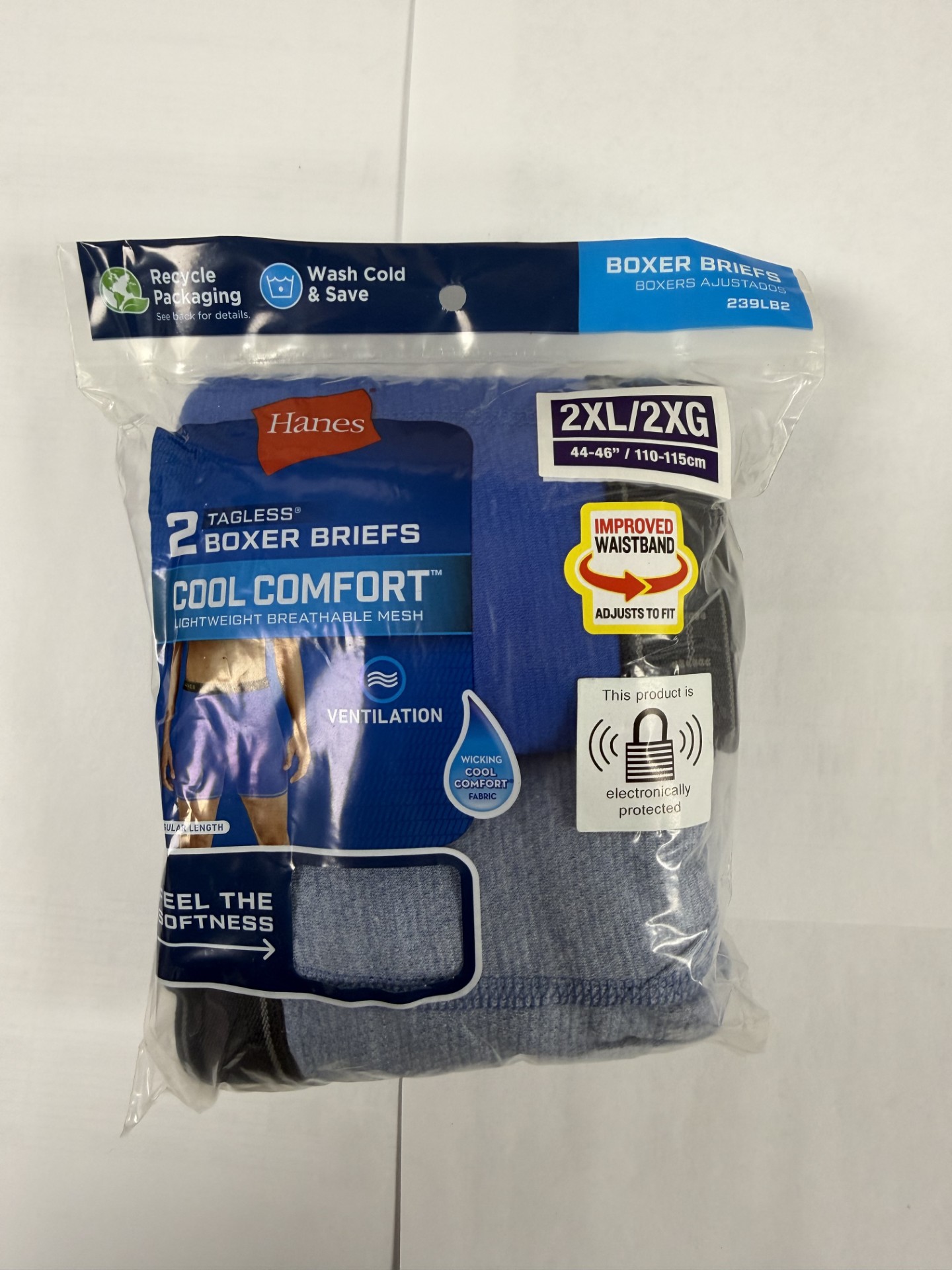 Hanes Men’s Cool Comf Mesh Bxr Brief C/O 2PK men Hanes-C/O