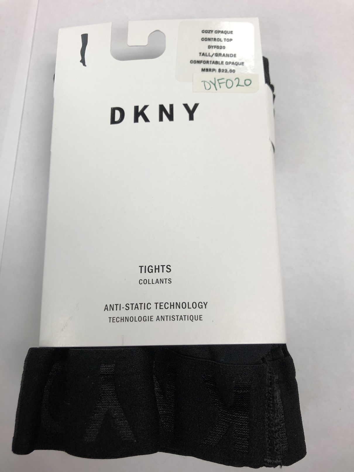 DKNY Control Top Tight C/O /1 women Hanes-C/O