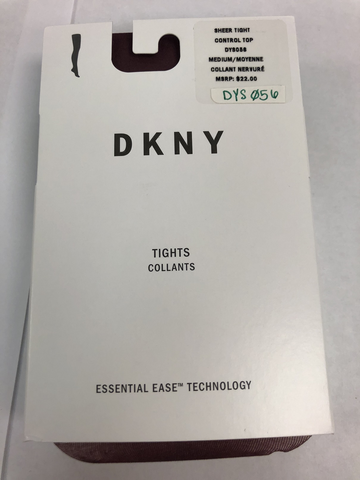 DKNY Sheer Tight Control Top C/O /1 women Hanes-C/O