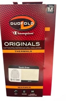 DUOFOLD YOUTH LONG SLEEVE CREW youth Champion-C/O